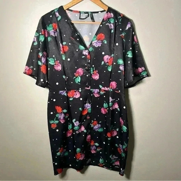 ASOS Reclaimed vintage floral dress 10 - Picture 4 of 6